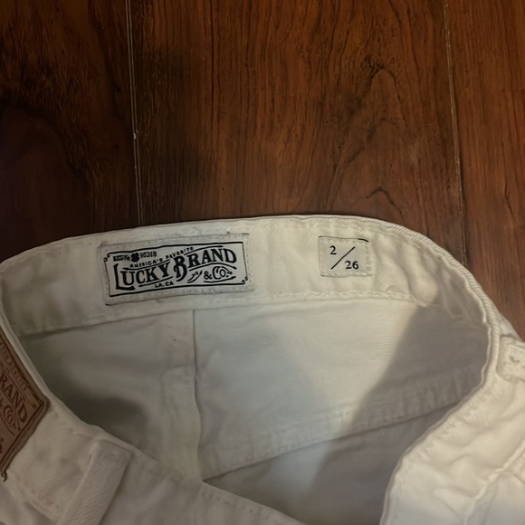 White Lucky Brand Jean Shorts - Picture 4 of 4